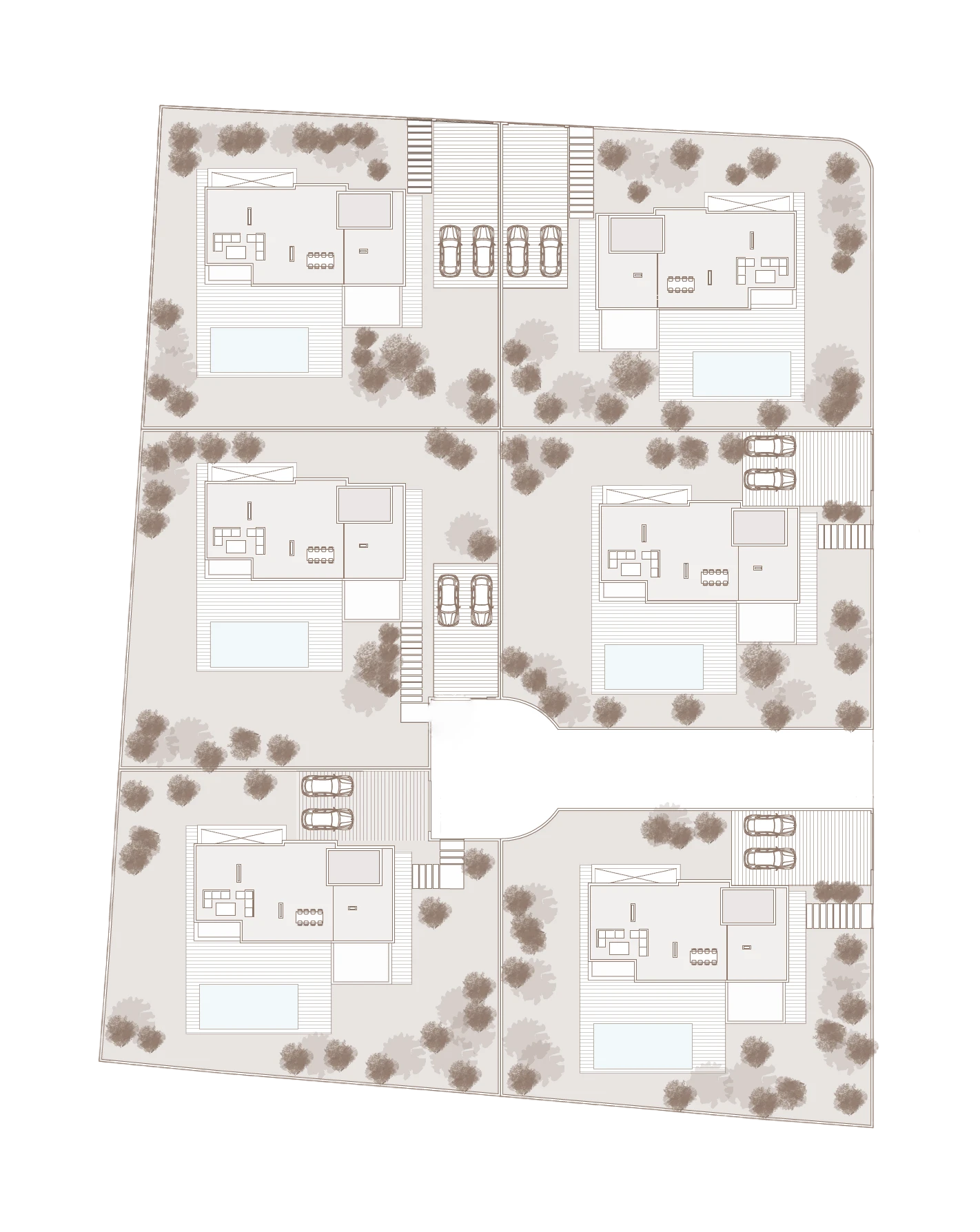 Planos Cala Llenya Living